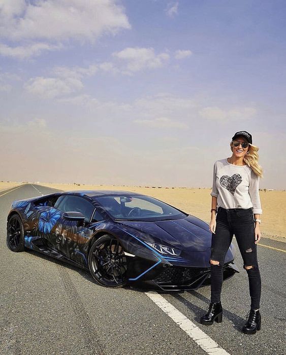 SuperCar Blondie Alex Hirschi Would you Take A Ride With Her ...